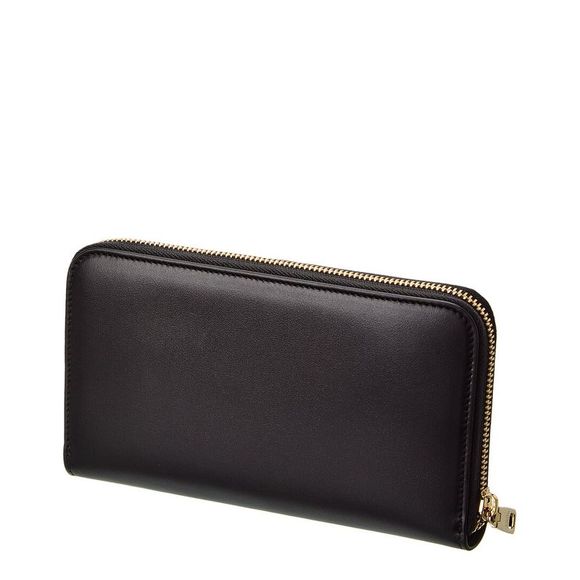 Dolce & Gabbana DG Logo Leather Zip Around Wallet - Picture 3 of 5